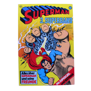 Superman 3. Superband 1978 Ehapa Batman Supergirl Poster | Hoppla-Stuff